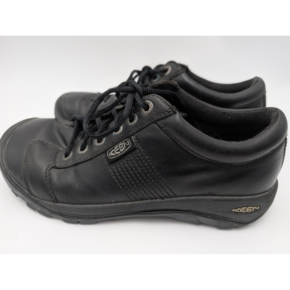 Keen‎ Oxford Shoes Mens 9.5 Black Leather Lace Up  Work Gorpcore Rugged Utility